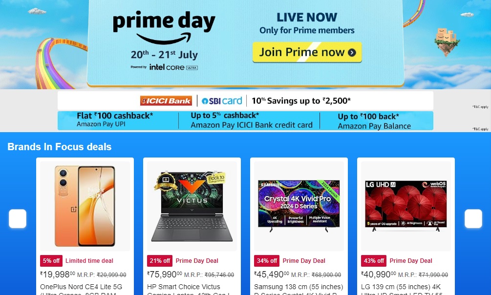 Amazon Prime Day 2024: Unbeatable Deals You Won’t Want to Miss!