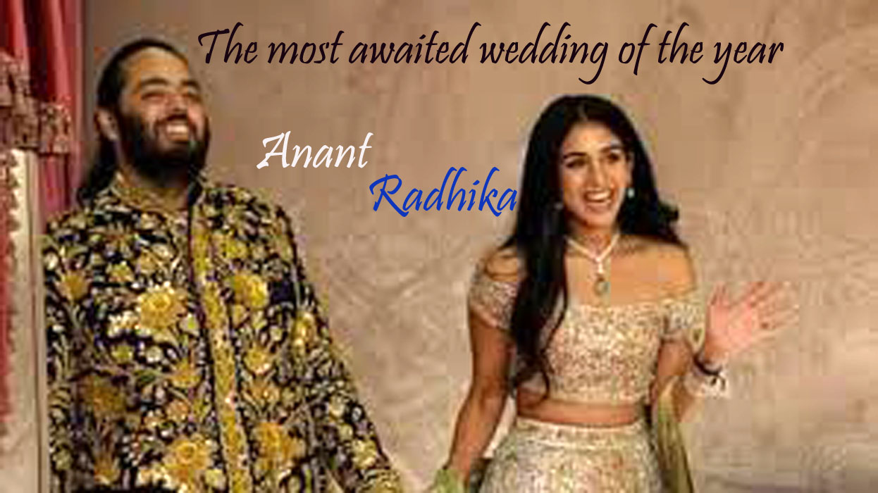 The most awaited wedding of the year:The Grand Celebration, Anant Ambani and Radhika Merchant wedding.