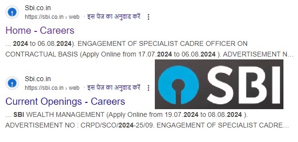 SBI Recruitment 2024: Apply Now for 1,040 Specialist Cadre Officer Vacancies!