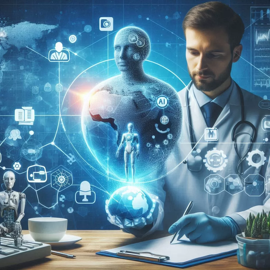 ai gen. image of ai in health care 