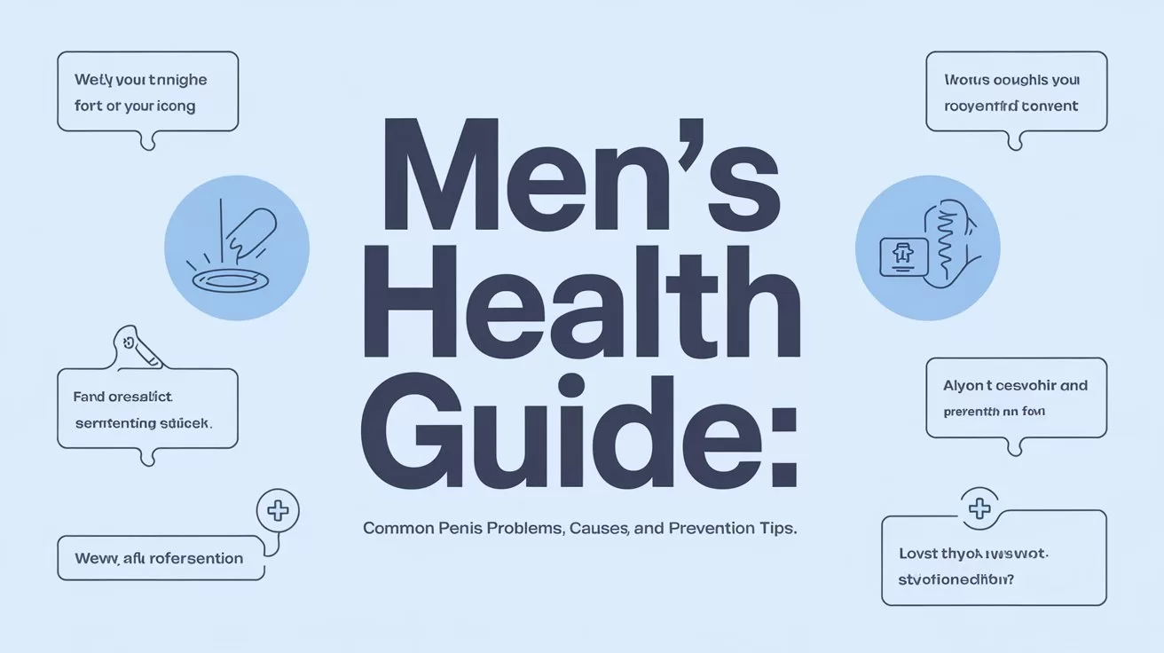 Men’s Health Guide: Penis Problems, Causes, and Prevention Tips